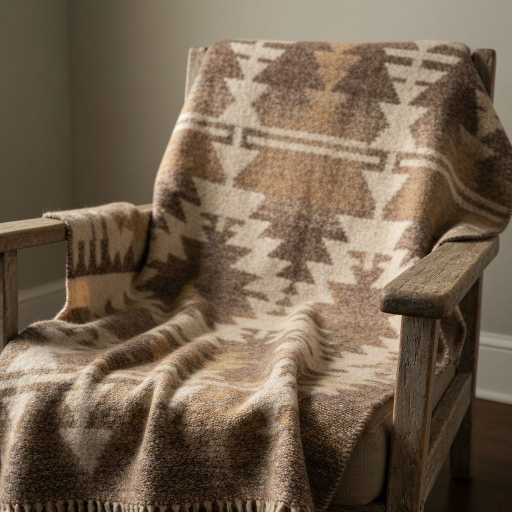 Wool Throw Blanket